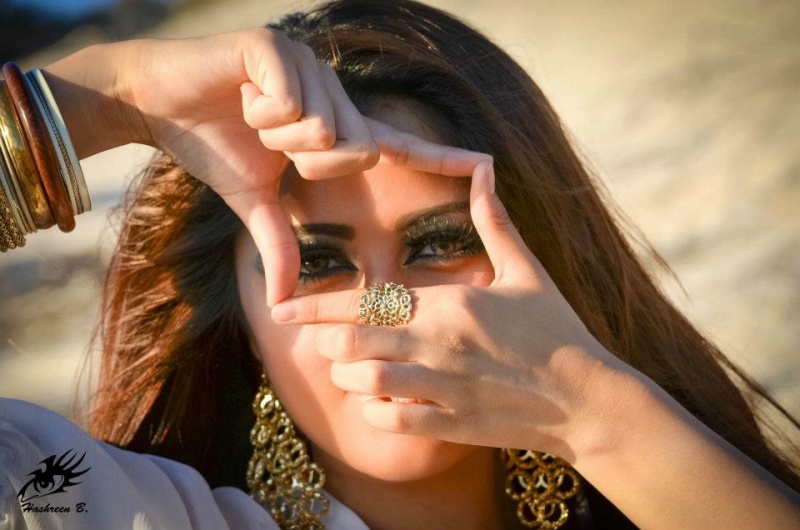 Female model photo shoot of Hashreen B Photography