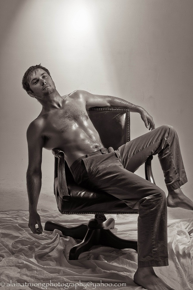 Male model photo shoot of nomadB by studioAtruong