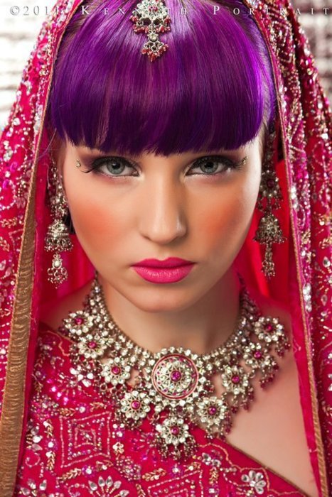 Female model photo shoot of Chelsea Rea, makeup by BinaBella Beauty