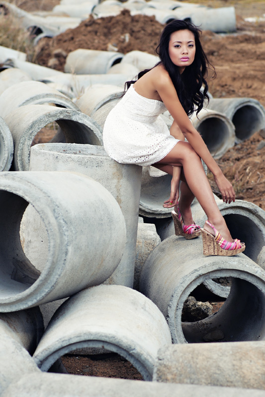 Female model photo shoot of Mes Yuson by JR Buenazedacruz