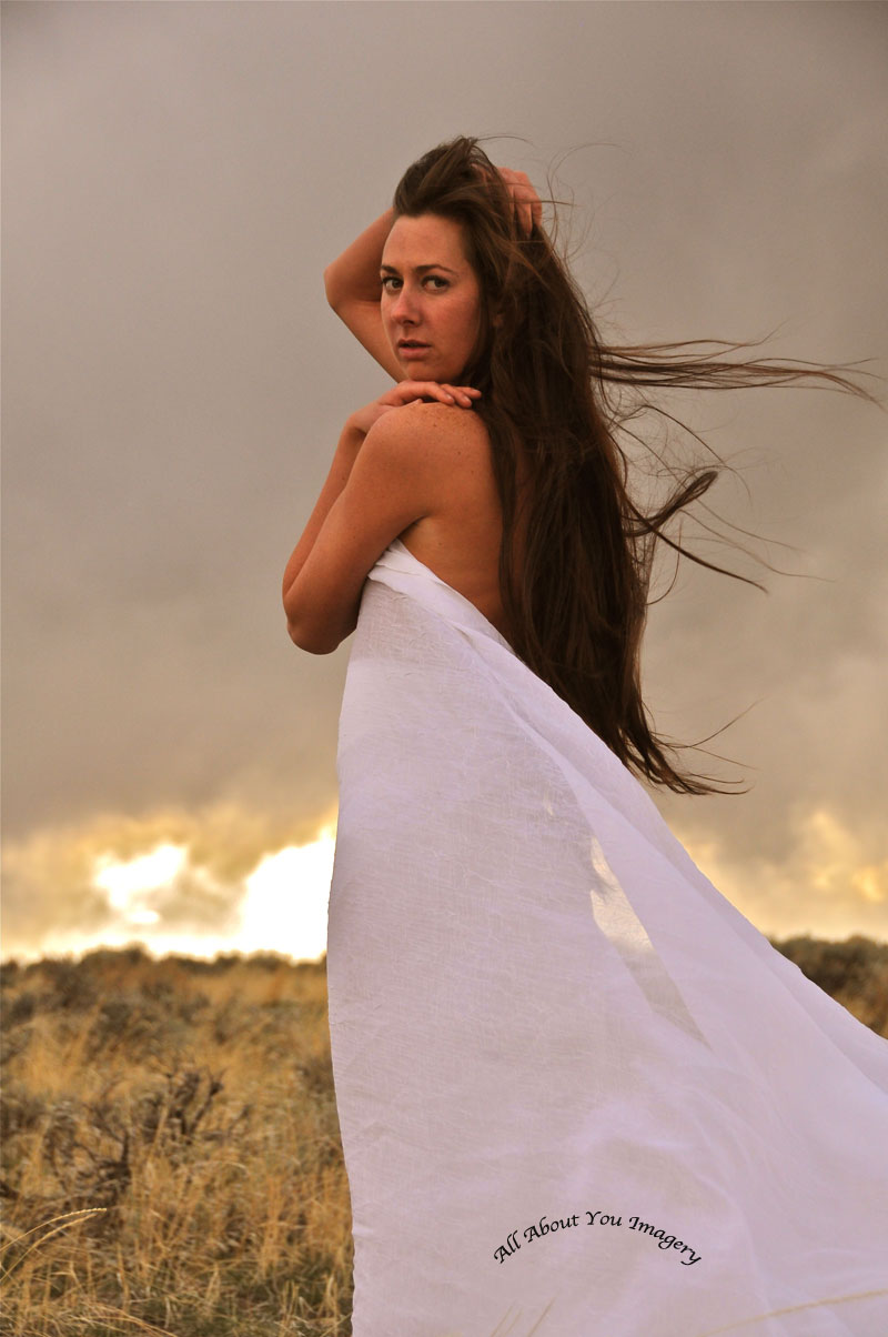 Female model photo shoot of Logan Nevaeh by All About You Imagery in Salmon Dam, Idaho