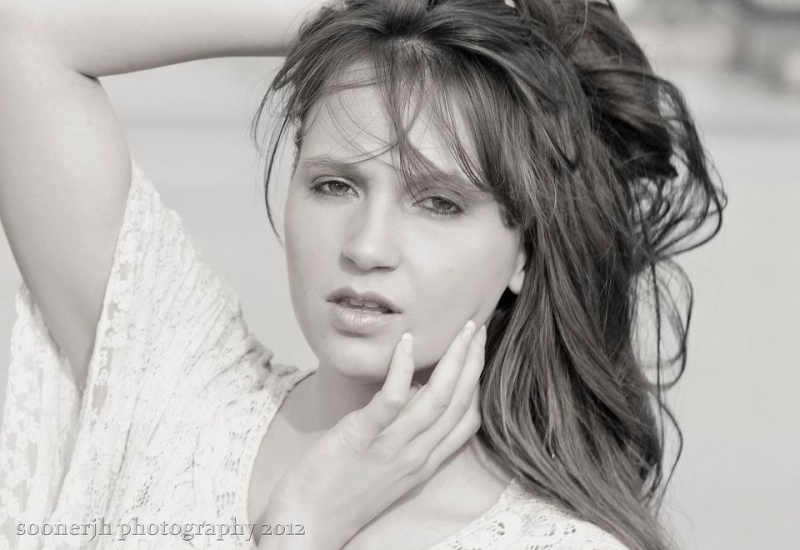 Female model photo shoot of Cait English by Soonerjh Photo in Lake Overholser