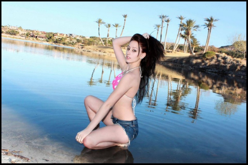 Female model photo shoot of Aleana Lee by Michael Ferraro in Lake Las Vegas