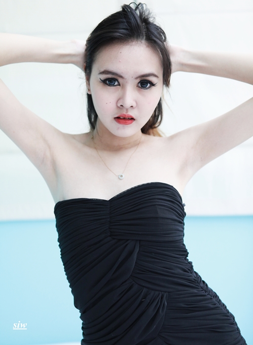 Female model photo shoot of monticha by SIW in bangkok