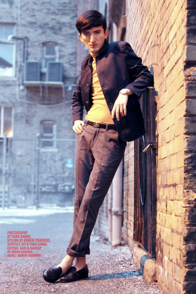 Male model photo shoot of Ruben Cisneros in Toronto On. Canada
