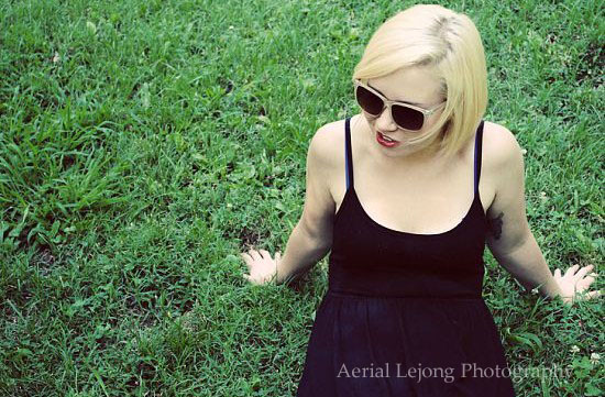 Female model photo shoot of Aerial Lejong in Louisville, KY Central Park