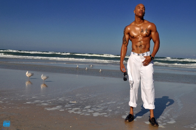 Male model photo shoot of Roq Monte in Daytona Beach FL