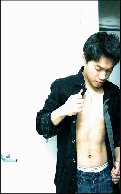 Male model photo shoot of Ken Nguyen 2012