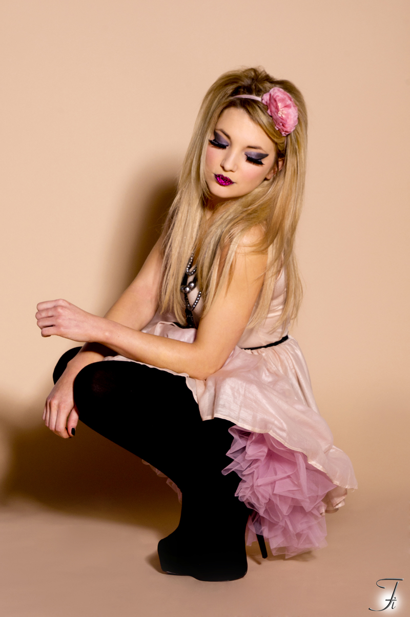 Female model photo shoot of Fiona_Nicklin_MUA