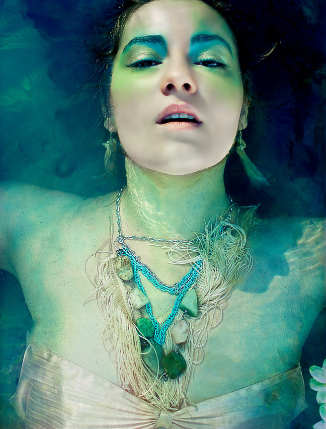 Female model photo shoot of Bionic Unicorn by FairShadow Photography in Secret Lagoon