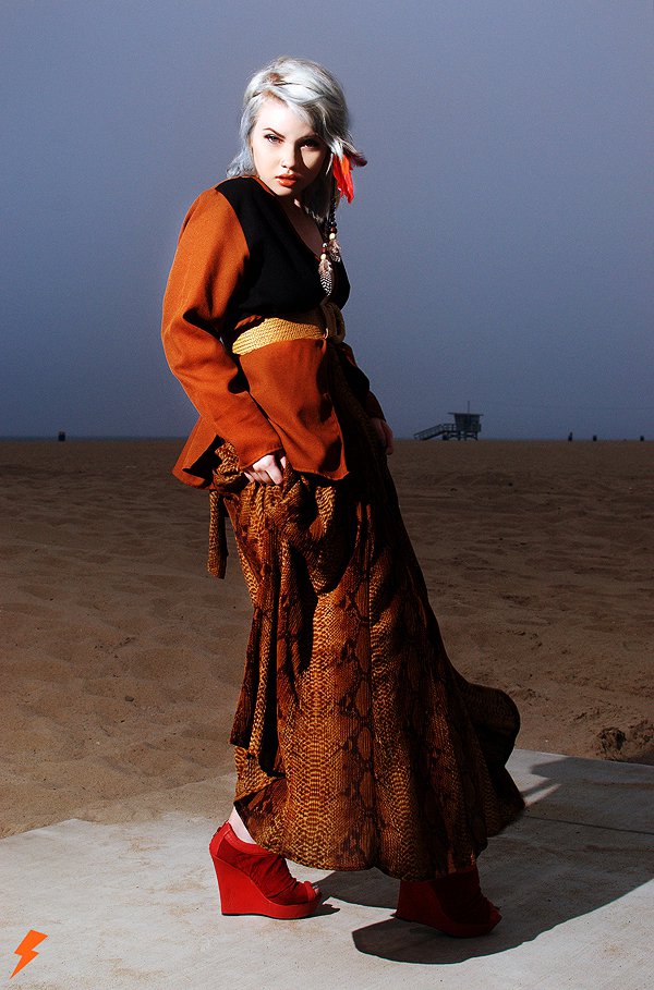 Male model photo shoot of Kuni Ra-w in Santa Monica, CA