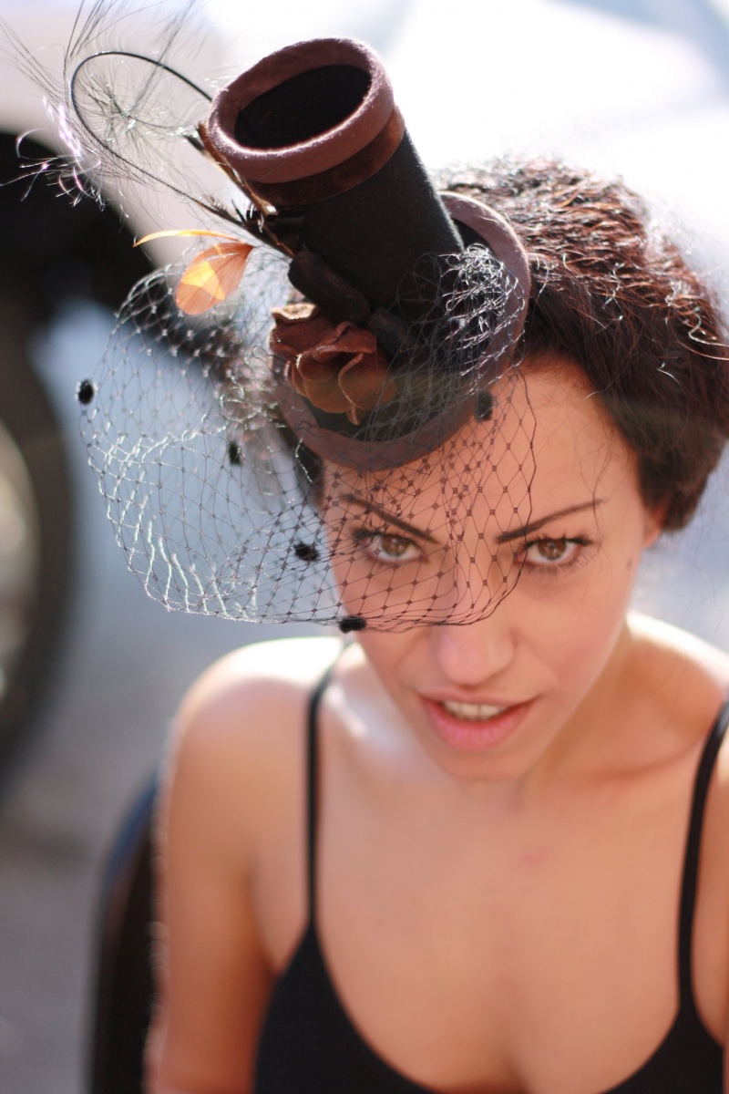 Female model photo shoot of Josefina Russo in Espanola Way