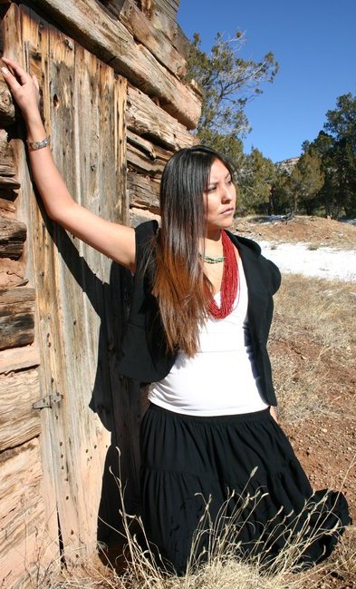 Female model photo shoot of Kim Delfina in New Mexico, United States