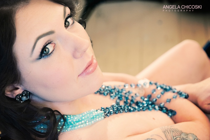 Female model photo shoot of Angela Chicoski  in Connecticut boudoir Photography