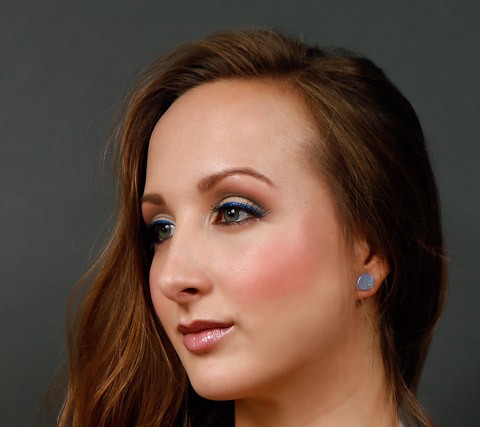 Female model photo shoot of Make Up Tutorials in Color Brush Make Up Studio