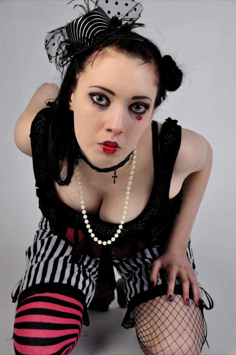 Female model photo shoot of AlexEcstasy by KK Photography  in Freedom Light Studio, Heaton, Newcastle upon Tyne