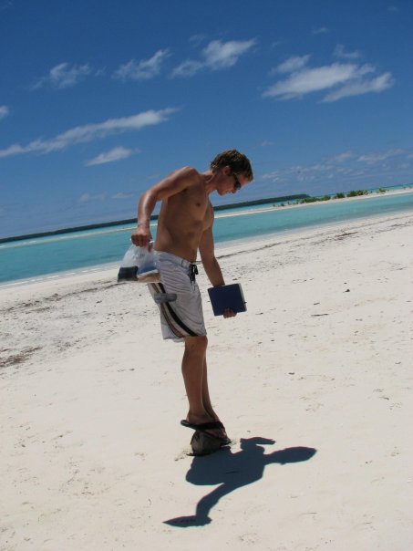Male model photo shoot of LostatSea in South Pacific