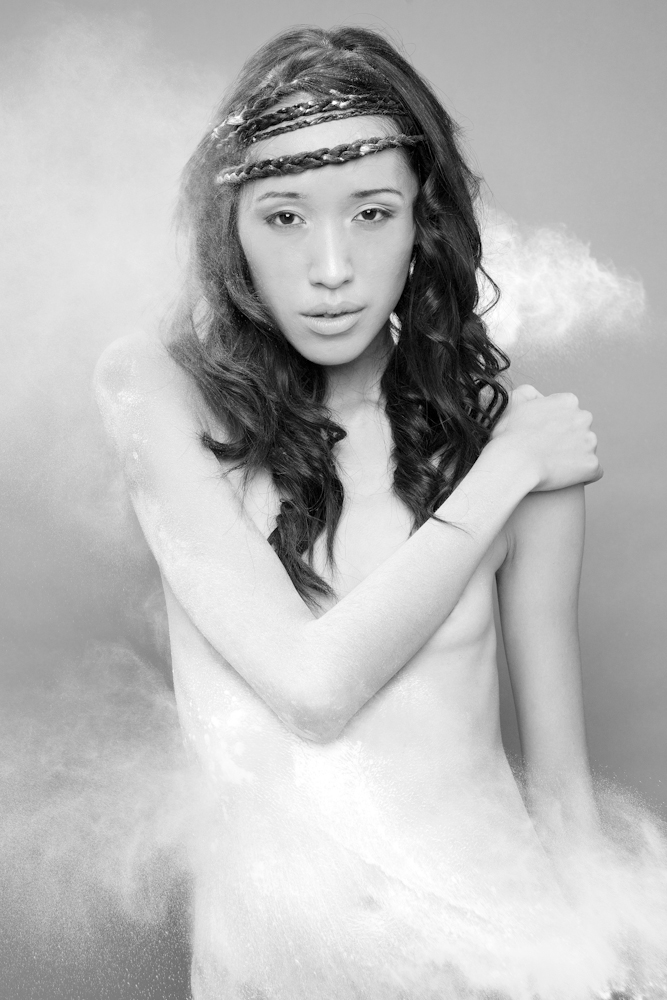 Female model photo shoot of Rui Liu
