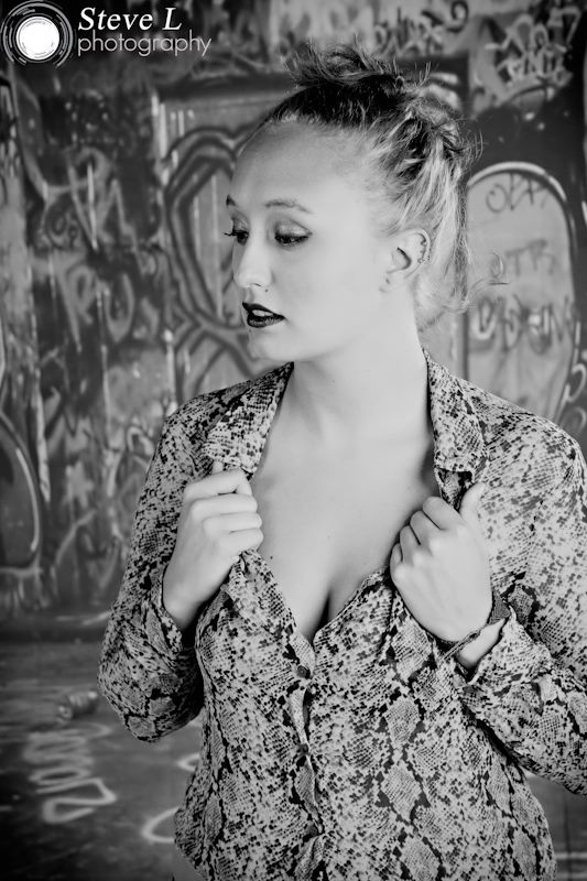 Female model photo shoot of Eden Eccentric by Steve Lenhard  in VB Studio Rentals