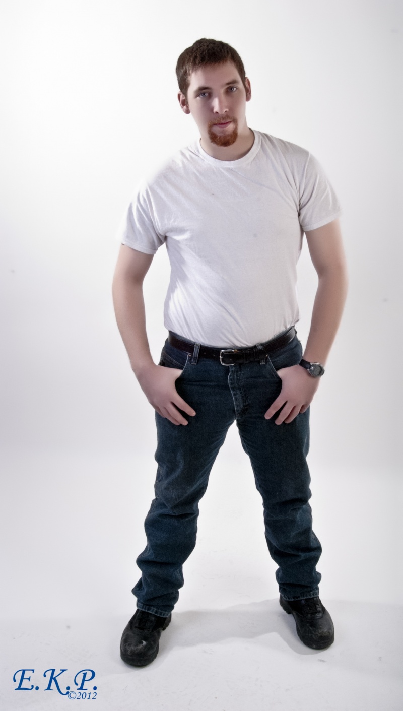 Male model photo shoot of Joshua Kastning by Erik K Photography in Bella Facce Studio, Syracuse NY