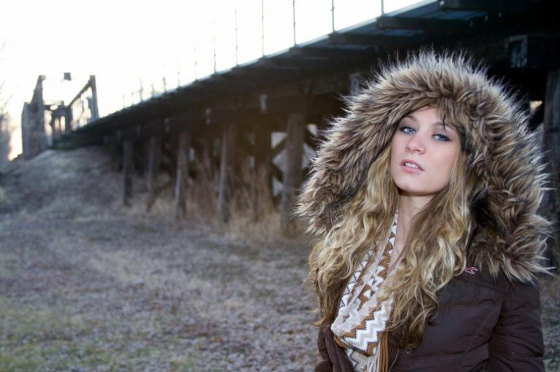 Female model photo shoot of Courtney Neuzil by Canceling account in Iowa City, Iowa