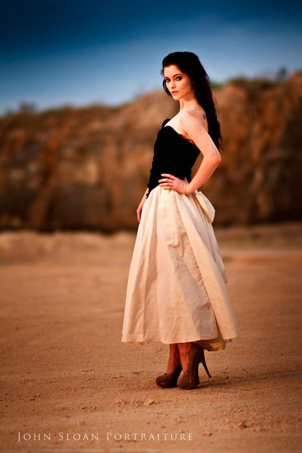 Female model photo shoot of elise de ambre by John Sloan Photography