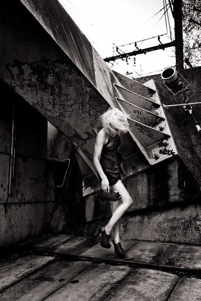 Female model photo shoot of Anniek Vermeulen by Neil Snape in Paris