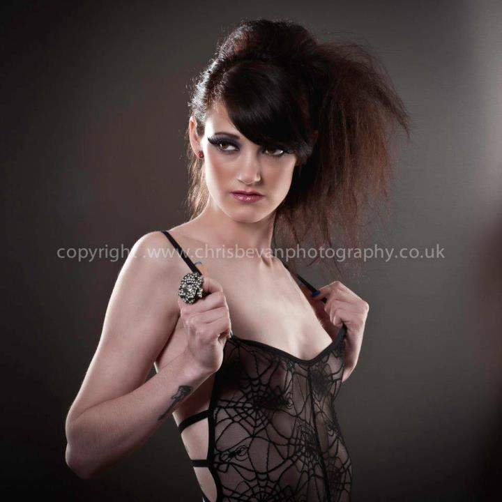 Female model photo shoot of lola_lamour21 by chris bevan in Studio