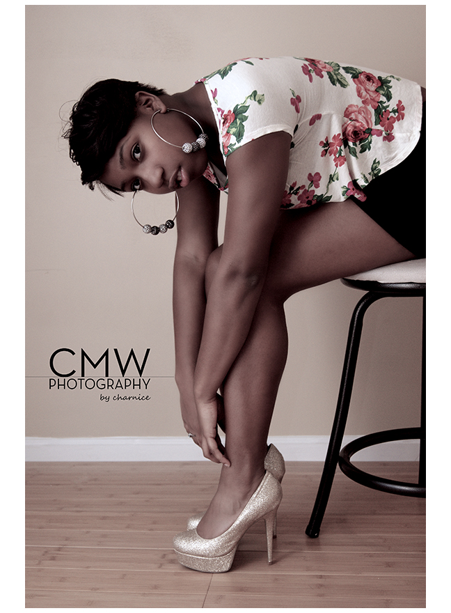Female model photo shoot of CMW-Photography