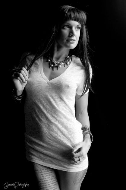 Female model photo shoot of Garbero Photography in Garbero Studios Portland Oregon