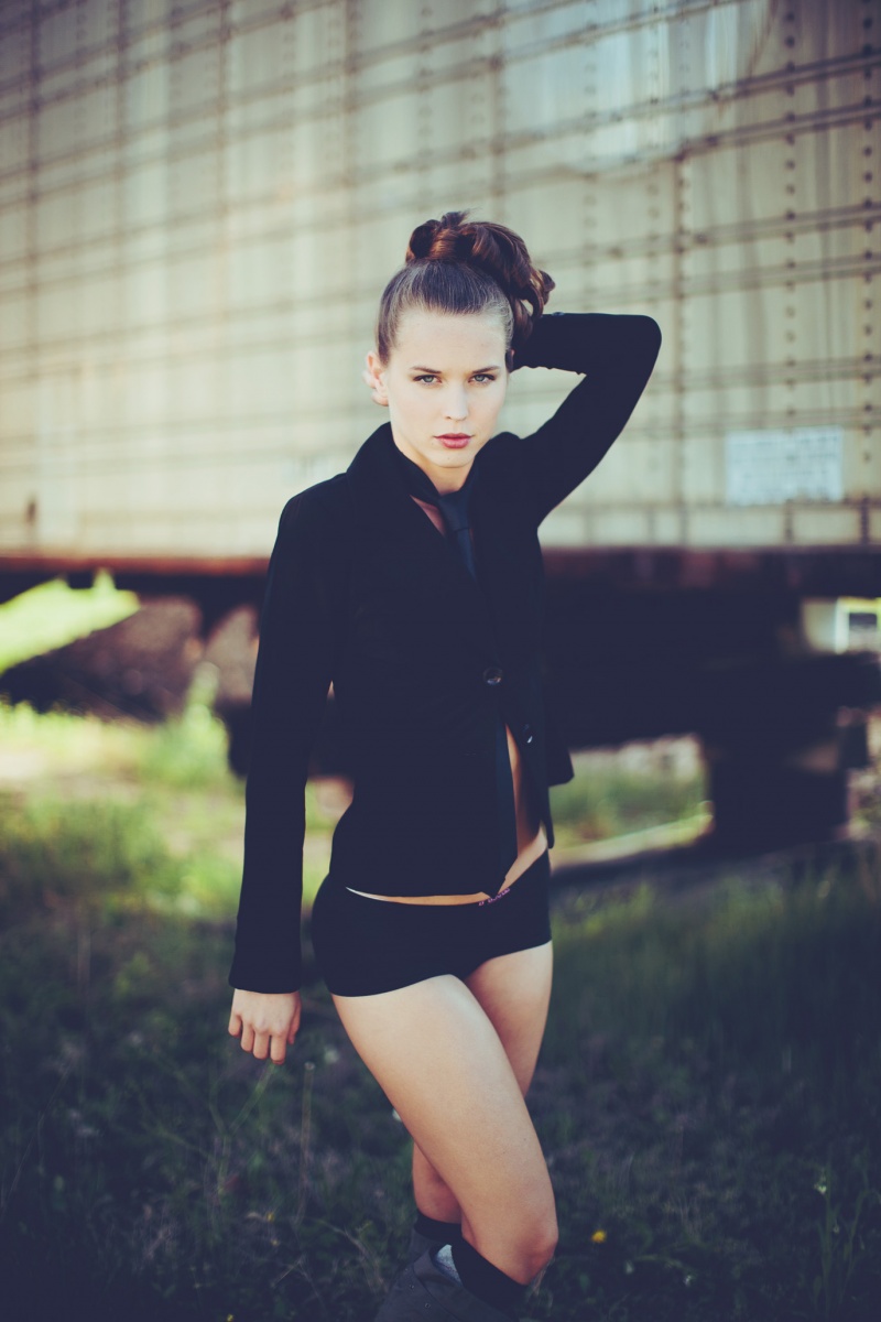 Female model photo shoot of Amanda Pav by Brian T Rickey in St. Louis, MO