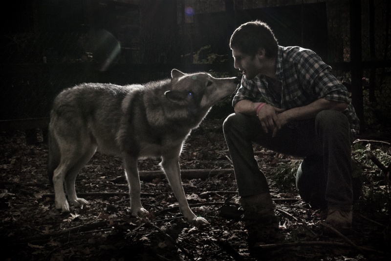 Male model photo shoot of Alex the Wolf Man, retouched by Eva Mizer Photography