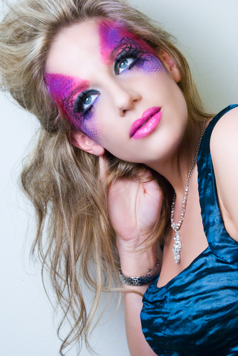 Female model photo shoot of TracieNicole in Fort Mill, NC, makeup by Svio