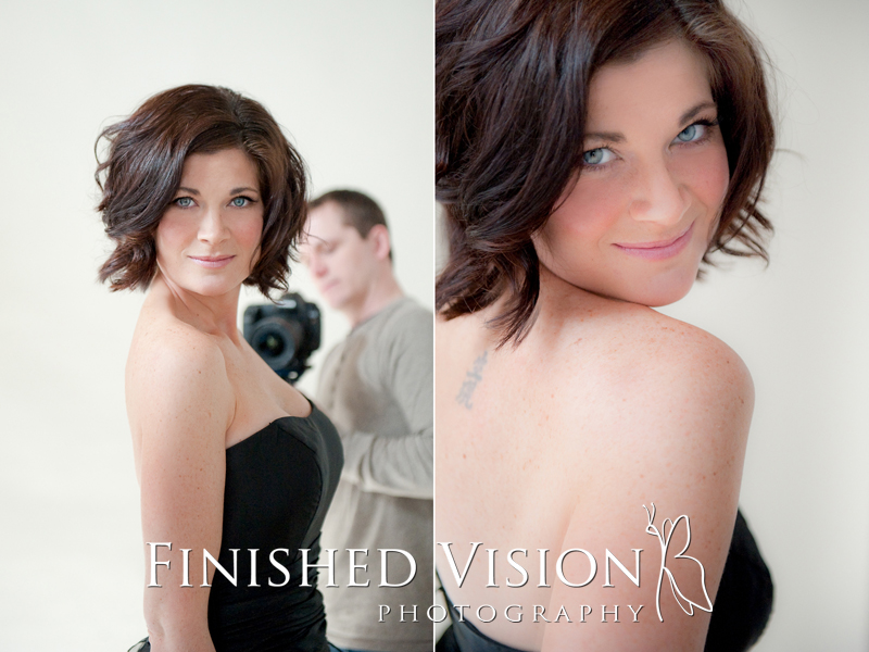 Female model photo shoot of Finished Vision in Sioux Falls, SD, makeup by jillian gunlicks