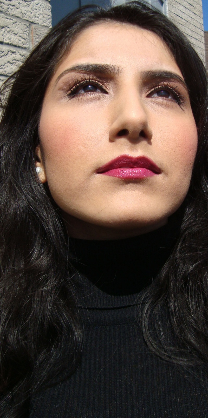 Female model photo shoot of Shakun Makeup Artistry