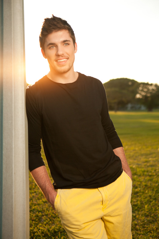 Male model photo shoot of Davis Taylor Rahal in Miami