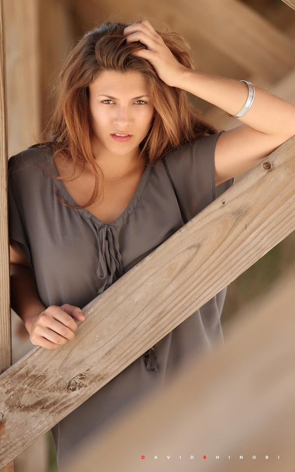 Female model photo shoot of Alexa Patryce in David's Beach