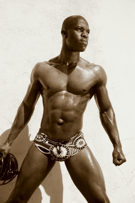 Male model photo shoot of Safari by Gregory McNeal in West Hollywood
