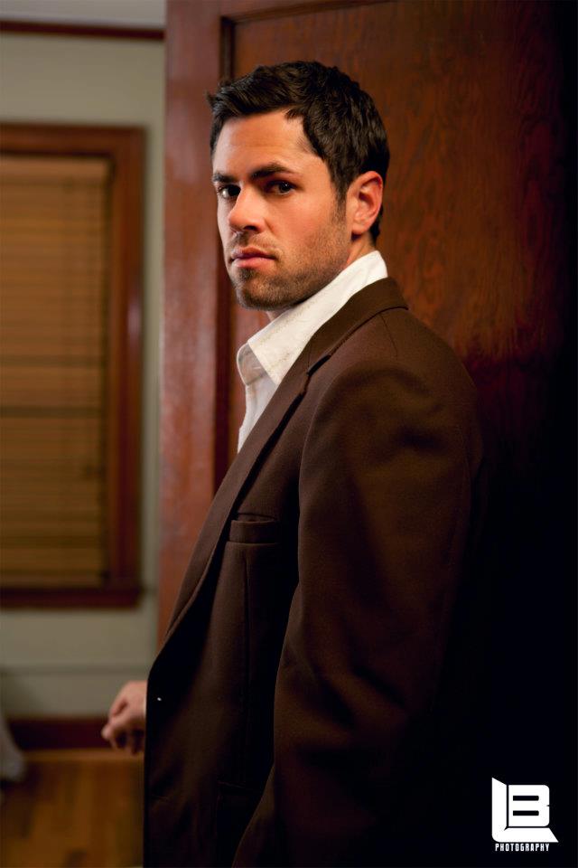 Male model photo shoot of Aaron Minegar by L B Custom Portraits