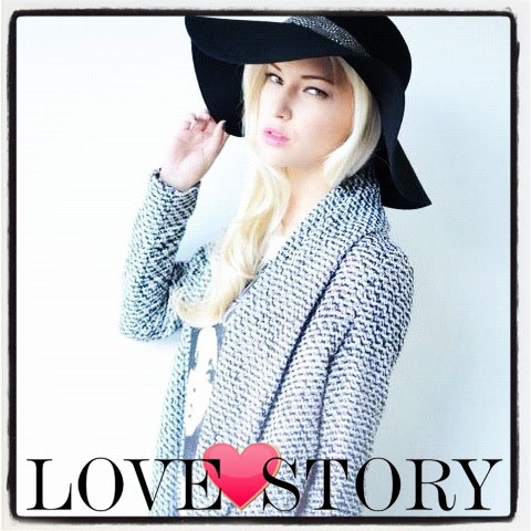 Female model photo shoot of Love Story Shop