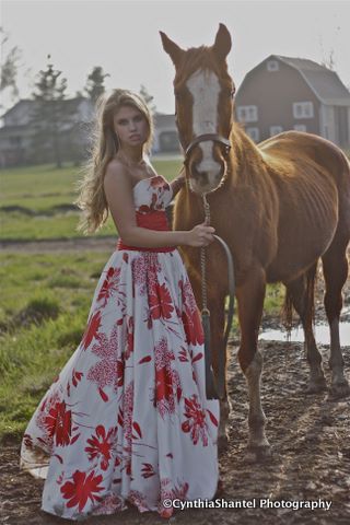 Female model photo shoot of Cynthia Shantel Photography in Farm in Wny 