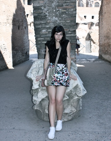 Female model photo shoot of Shadow Amber in Rome, Italy
