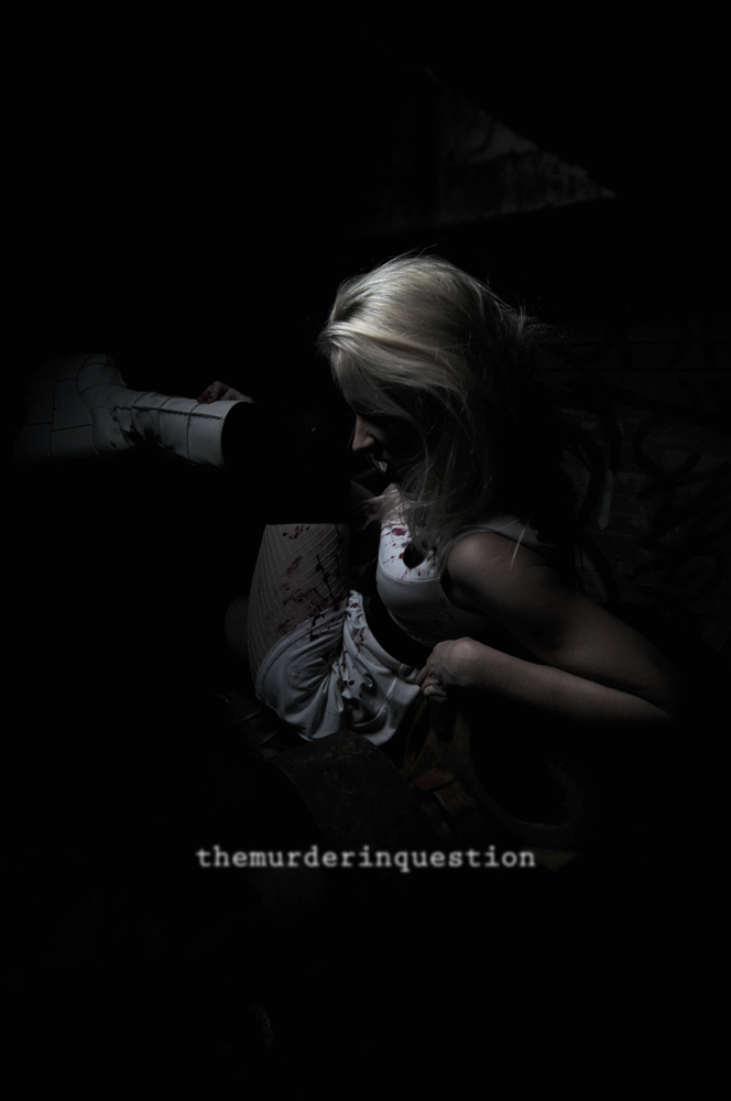 Male and Female model photo shoot of themurderinquestion and fine lines in T-daught