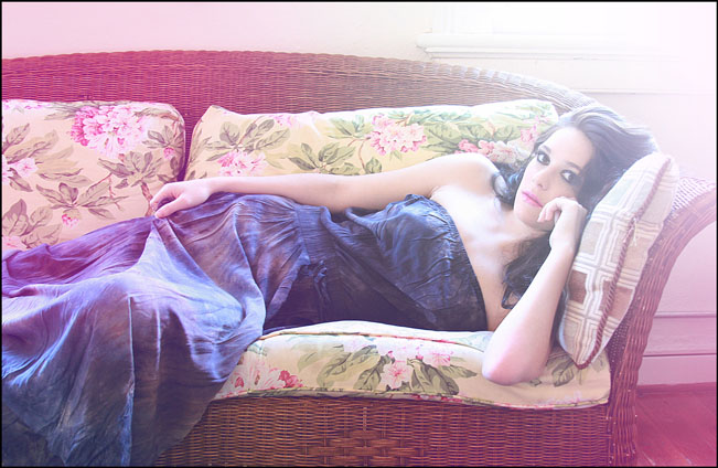 Female model photo shoot of Majenta Rose
