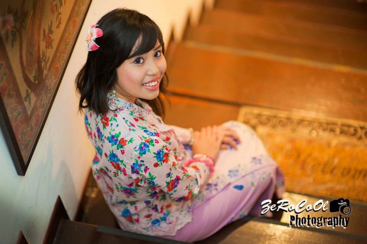 Female model photo shoot of Tisha Azmi in 112 Katong