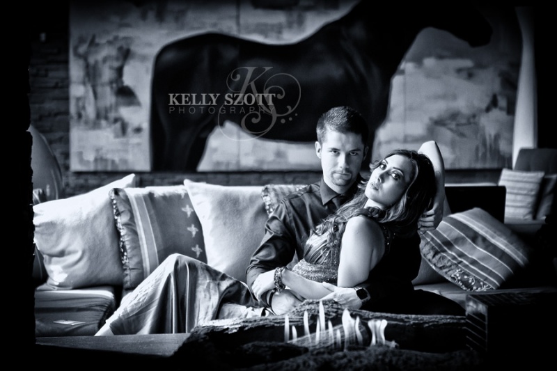 Female and Male model photo shoot of Kelly Szott Photography and Christian Calgary in Hotel Arts, Calgary, AB