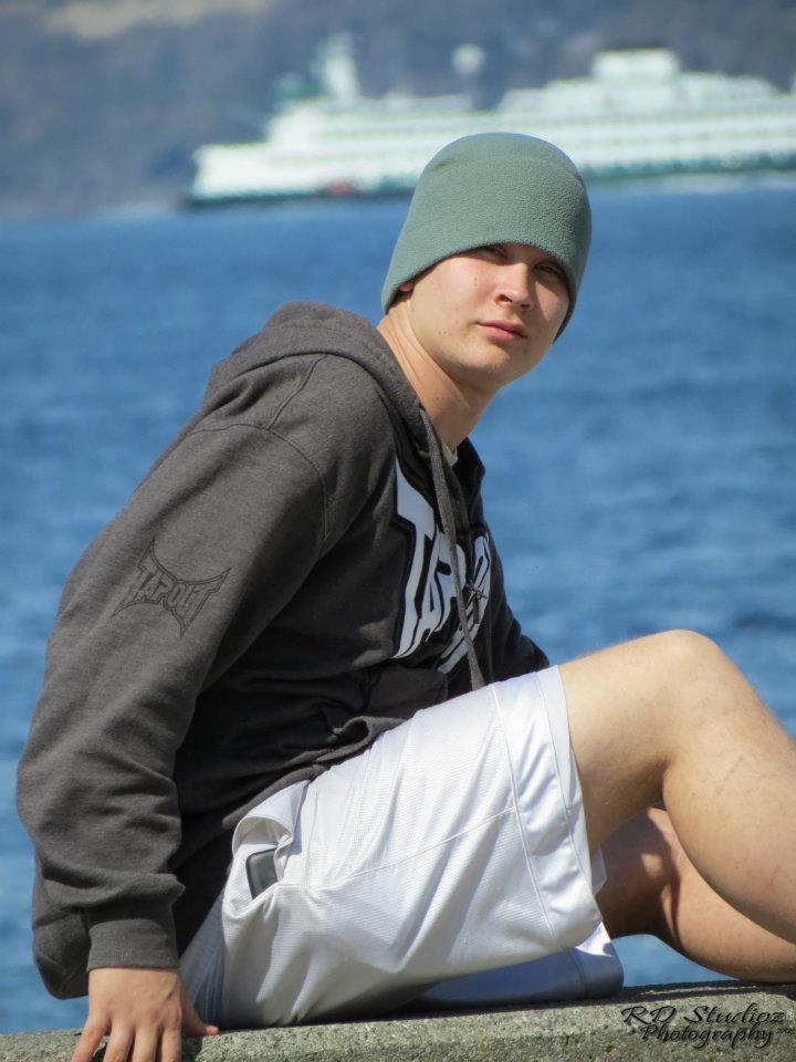 Male model photo shoot of Kitsap Portraits in Alki Beach - Seattle, WA