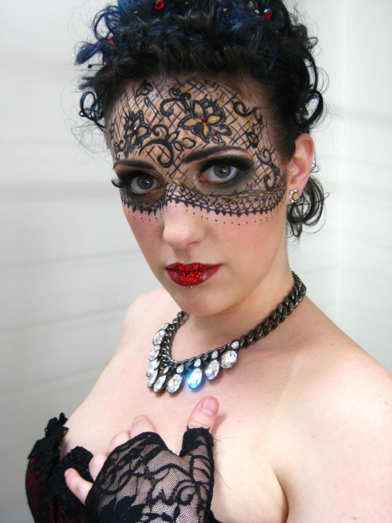 Female model photo shoot of Lady Bea in Aveda Institute Portland, makeup by Makeup by Sarah Prevo