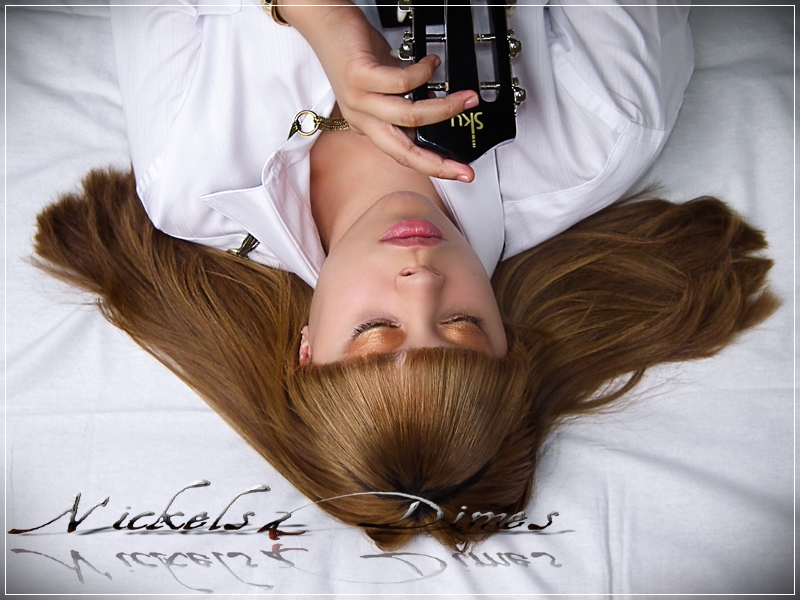 Female model photo shoot of myrta by Nickels2Dimes