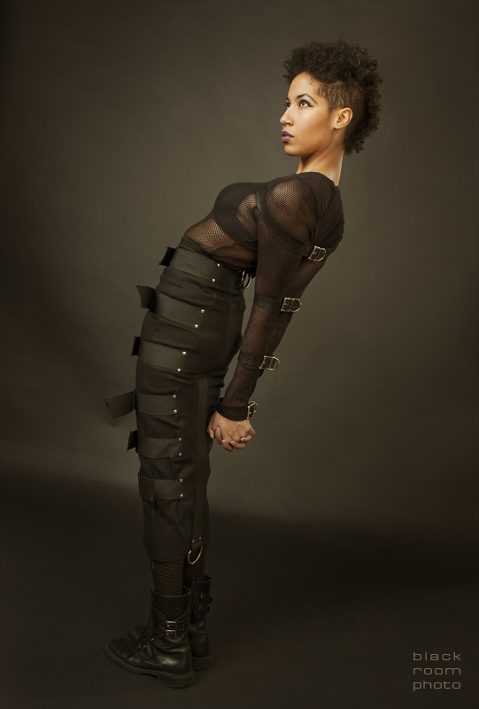 Female model photo shoot of Eva Natal by Black Room Photo